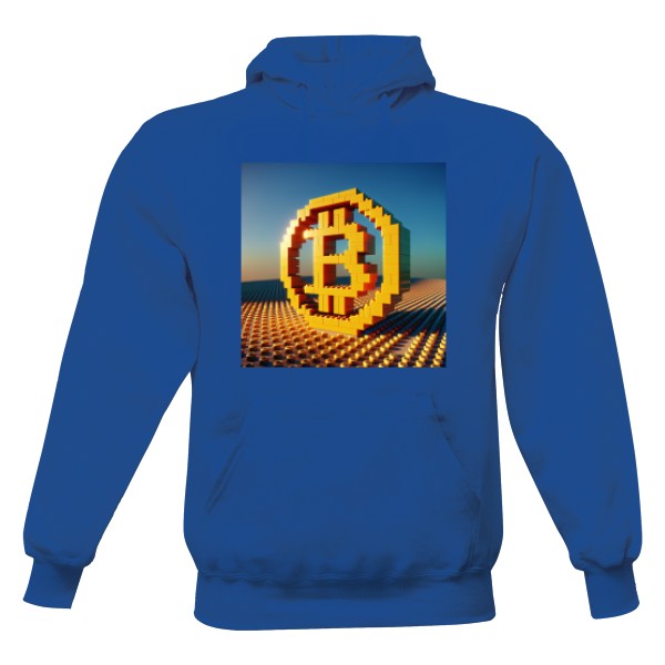 Bitcoin. Pixelový Král