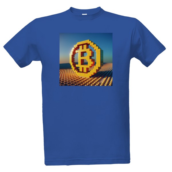 Bitcoin. Pixelový Král